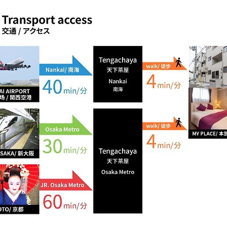 Fds Aim Apartment Osaka Luaran gambar